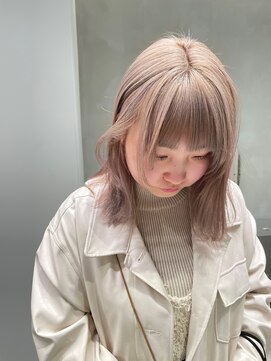 ソル 栄矢場町(SOL) ホワイトベージュミルクティーベージュカラーケアブリーチ