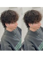 ブライト(BRIGHT)&nbsp;マッシュウルフ無造作パーマ