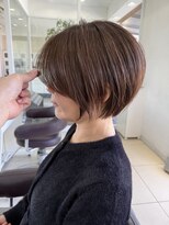 ハピネス 西大寺店(Happiness) 【50代・60代奈良】まとまり艶ショートボブ/髪質改善／しらさん