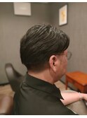 メンズネープレスツーブロックスタイル