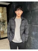 シーン 立川(SCENE)&nbsp;波巻きスパイラルパーマツイストスパイラルパーマ韓国._.