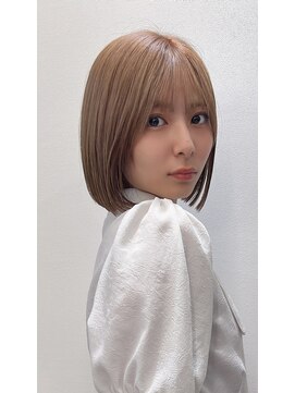 メルバイグラフ 梅田(mel by GRAFF) 【ミニボブ】ナチュラルボブ/ストレートボブ/ショートボブ