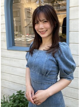 シェノン 赤羽店(CHAINON) 顔まわりレイヤーカジュアルエアリースタイル赤羽