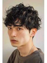 ロム 札幌大通(LOM)&nbsp;強めシャドウパーマ【札幌】