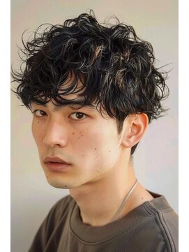 ロム 札幌大通(LOM) 強めシャドウパーマ【札幌】