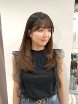 アイシーキョウト(I see kyoto)&nbsp;顔まわりレイヤー/グレージュグラデーションカラー