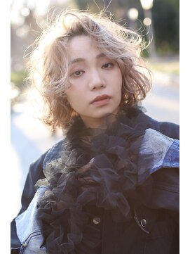 エアー 神戸(AIR) 【遠藤】ハイトーン×無造作ウェーブ