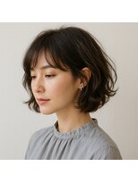 スープレックス ヘアーデザイン(SOUPREX HAIR DESIGN) ナチュラルエアリーボブパーマ 20代 30代 40代 50代 60代パーマ