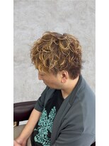 ウィールール 栄町店(WE RULE)&nbsp;【セルフブリーチ毛×ナチュラルパーマ】