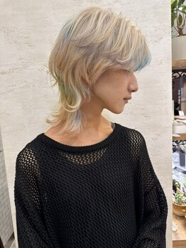 ダスティ穂高店の写真/SNSでも話題の【#マグネットカラー】ダメージ軽減はもちろん、カラーの発色をアップさせます♪