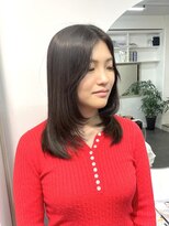 アオ(AO。)&nbsp;ローレイヤー/ミディアムレイヤー/縮毛矯正/ストレート
