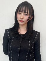 ロンドイディールバンダイ 新潟万代(Lond ideal)&nbsp;ハッシュカット×グレーブラック