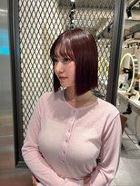 ロンドウル 熊本(Lond ulu)&nbsp;ミディアムヘア/暗めカラー/デザインカラー/韓国ヘア/髪質改善