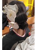 アメイジングヘアー 千歳店(AMAZING HAIR) カチモリ風アレンジ