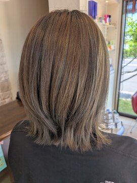 ヘアプロデュース ムース(Hair Produce MU SU) 明るめグレージュカラー
