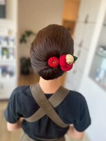 ムースユイット(mousse8)&nbsp;【祭りヘアセット】シニヨン夜会