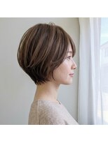 リミ(LIMI)&nbsp;丸みショートボブ/顔周りカット/30代40代50代/前髪/レイヤー1