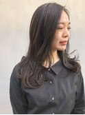 透明感グレージュカラー！