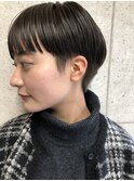 マッシュショートヘア