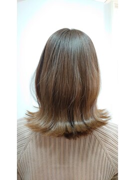 エムスリーディー アルル 赤坂店(M3D alulu) 【髪質改善】ブルーベージュジャンパー