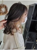 #アッシュグレージュ×ホワイトベージュ♪