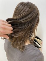 トッカ ヘアアンドトリートメント 仙台店(tocca)&nbsp;【角田】インナーカラー　ベージュ×ミルクティーベージュ