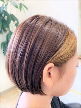 ヴァニラ(Vanilla) ボブ#フェイスフレーミング