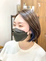 ロア(lore)&nbsp;【lore銀座】大人可愛いイヤリングカラー　ディープブルー