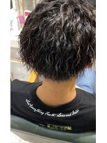 ラルマミット(lalma mit)&nbsp;【ネオツイストスパイラル】×ツーブロック×センターパート