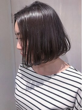 アレンヘアー 九条店(ALLEN hair) 大人可愛い小顔ひし形ショートボブ