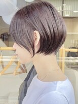 ジェムヘアスタジオ 湘南平塚南口店(Gem Hair Studio) Gem Hair Studio 姉崎 大人かわいいショート/ラベンダーブラウン