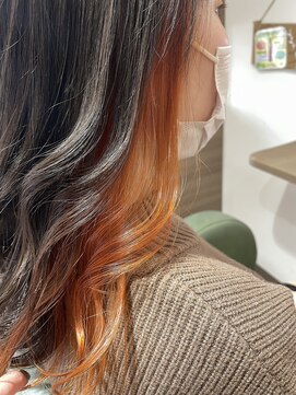 コアフィールドマサコ 北島店 インナーカラー