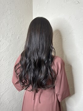 ヘア カンパニー トワ 千葉店(TOWA) ツヤ感暗髪!ロングスタイル!!