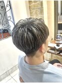 マッシュ ハイライト シルバー