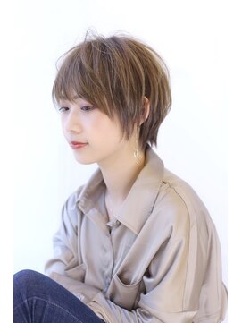 オーロ 千里山店(ORO) 20代30代40代50代シアーカラー姫カットセミディカールショート