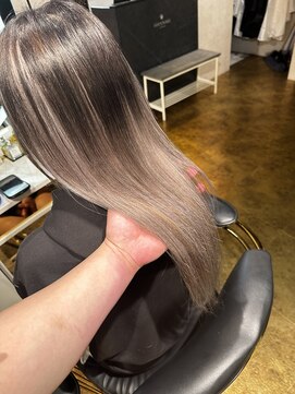 ハンナ 札幌(HANNAH) #バレイヤージュ#エクステ