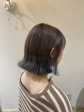 ヘアーアンドメイク リン(Hair&Make Rin) 20代30代40代50代大人かわいい切りっぱなしボブ♪