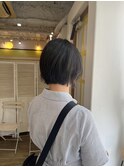 ハンサムショート/マッシュショート/ボブ/グレーカラー/吉祥寺