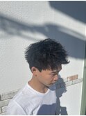 滋賀/南草津/メンズ美容室/波巻きツイストスパイラルパーマ
