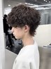 メンズカット+パーマ+フルカラー [八王子/八王子駅/men's//メンズパーマ]