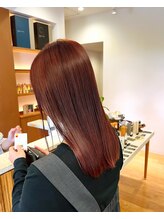 パライソ 南公園店(PARAISO)&nbsp;赤味ブラウンでカラーチェンジ