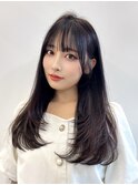 顔周り ダブルカラー 名駅 ブリーチ 髪質改善 ボブ 韓国