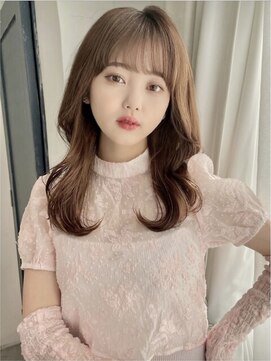 フォルテ ティアラ 横浜店(FORTE TIARA) 透明感ピンクベージュ/ブリーチ有Wカラー/髪質改善カラー