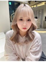 ロンドウル 熊本(Lond ulu) 韓国ヘア/ブリーチ/顔周りカット/ハイトーン/レイヤーカット/