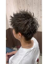 アース 天満橋店(HAIR & MAKE EARTH)&nbsp;メンズトレンドスパイキーショート＋カラー