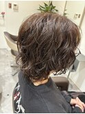 レディースウルフパーマ