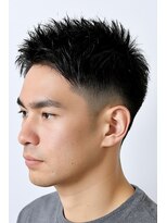 ラヴィ ニュー 両国店(LAVIE NEW)&nbsp;黒髪スパイキーショートアップバンクスーツ社会人20代30代