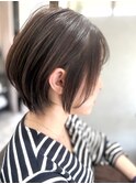 【大人ショート】くびれ美シルエットの上品ショートボブ☆