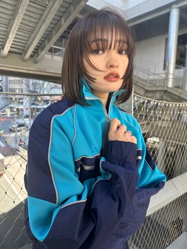 ミンクス渋谷スマートサロン(MINX shibuya smart salon) ぷつっとレイヤーボブ