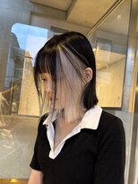 ヲタク(wotaku.)&nbsp;インナーカラーポイントカラーデザインカラーイヤリングカラー